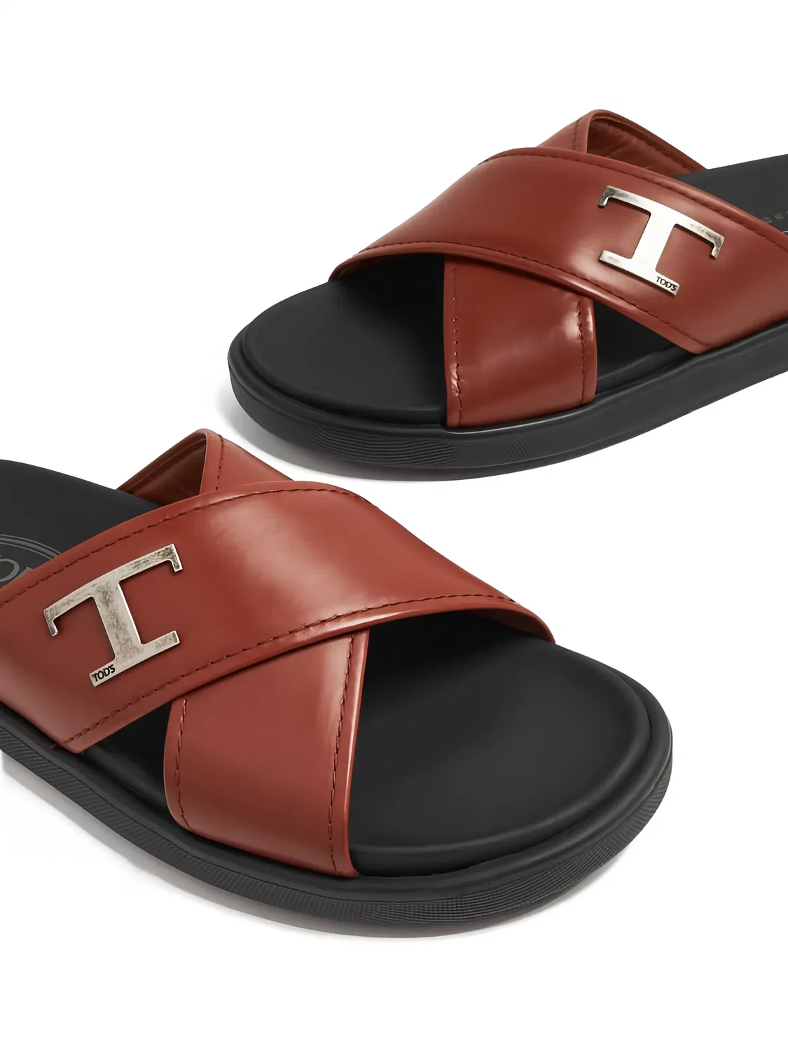 Сандалии Timeless Tod's, коричневый — фото 4