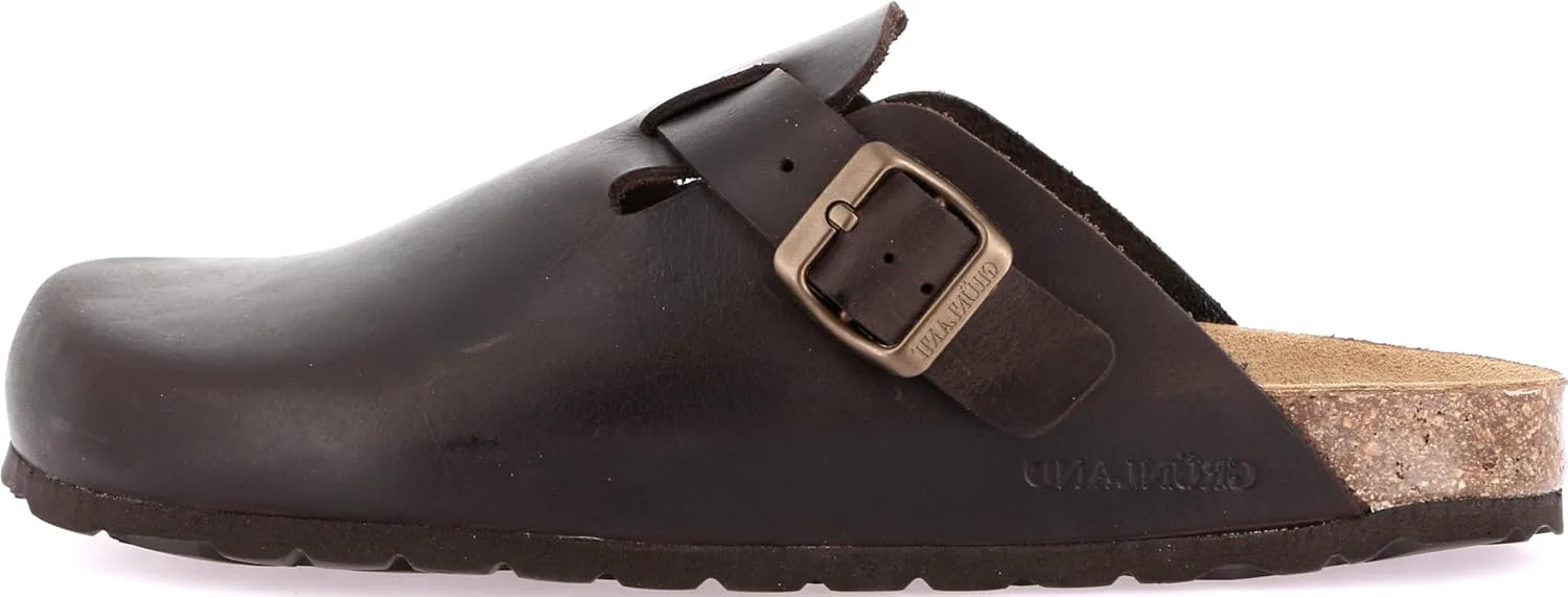 

Мужские сабо Grunland Roby CB7034, кожаные сандалии, сделанные в Италии GRÜNLAND