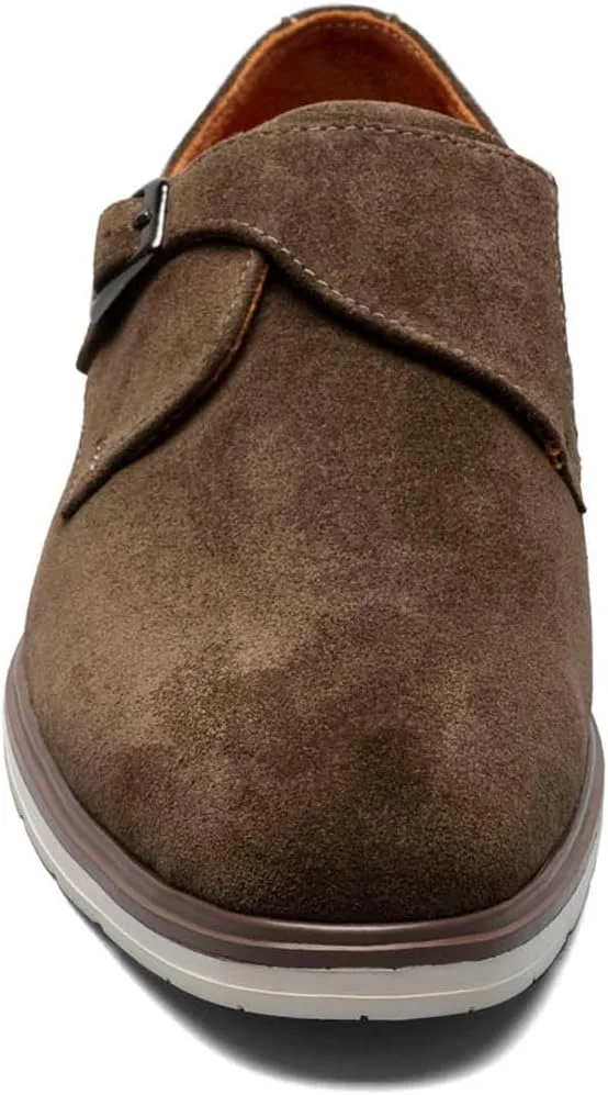 Туфли-монки Stacy Adams Taylen Monk Strap Monk Buckle Shoe, коричневый — фото 4