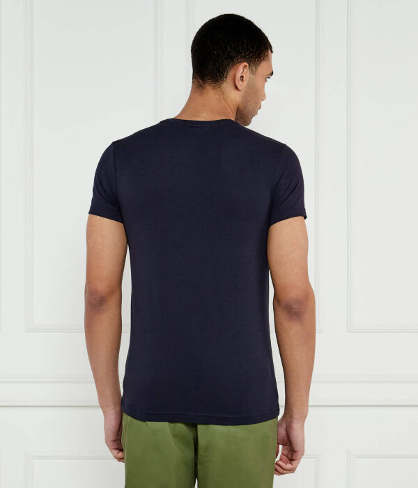 Футболки Slim fit Calvin Klein, синий — фото 3