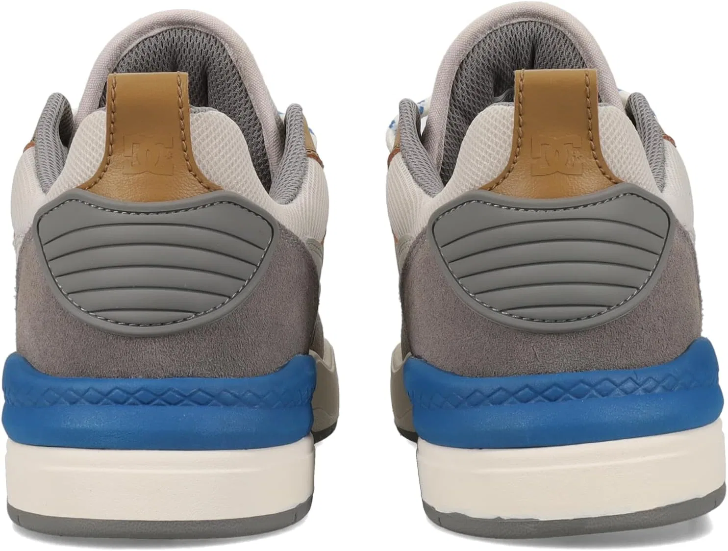 Мужские кроссовки DC Ascend DC Shoes, Grey, Light Brown, Blue — фото 3
