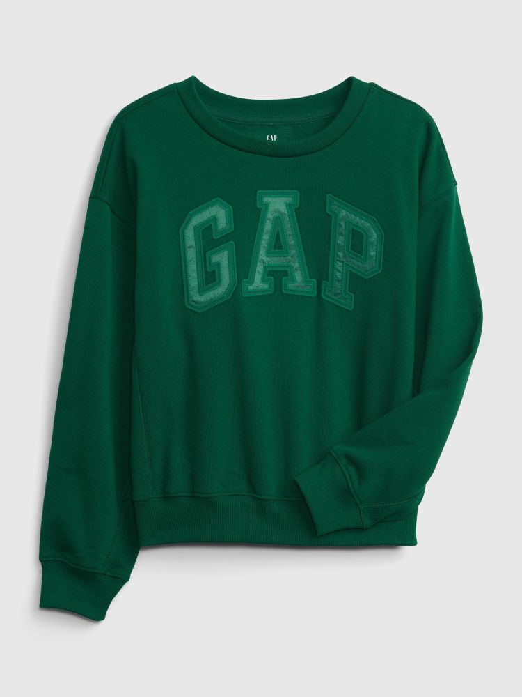 

Детская толстовка с логотипом Gap, зеленый