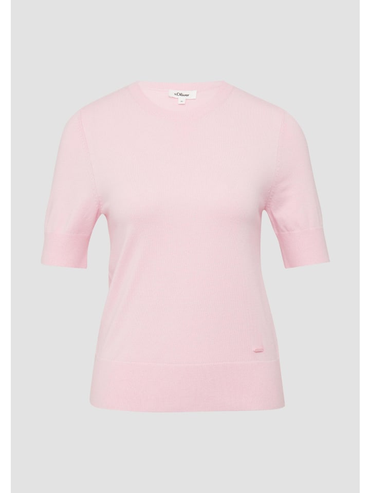 

Вязаный свитер цвета 4101_светло-розовый s.Oliver