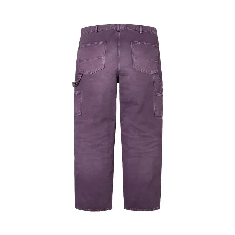 Брюки Supreme Worn Double Knee Painter Pant, фиолетовый — фото 2