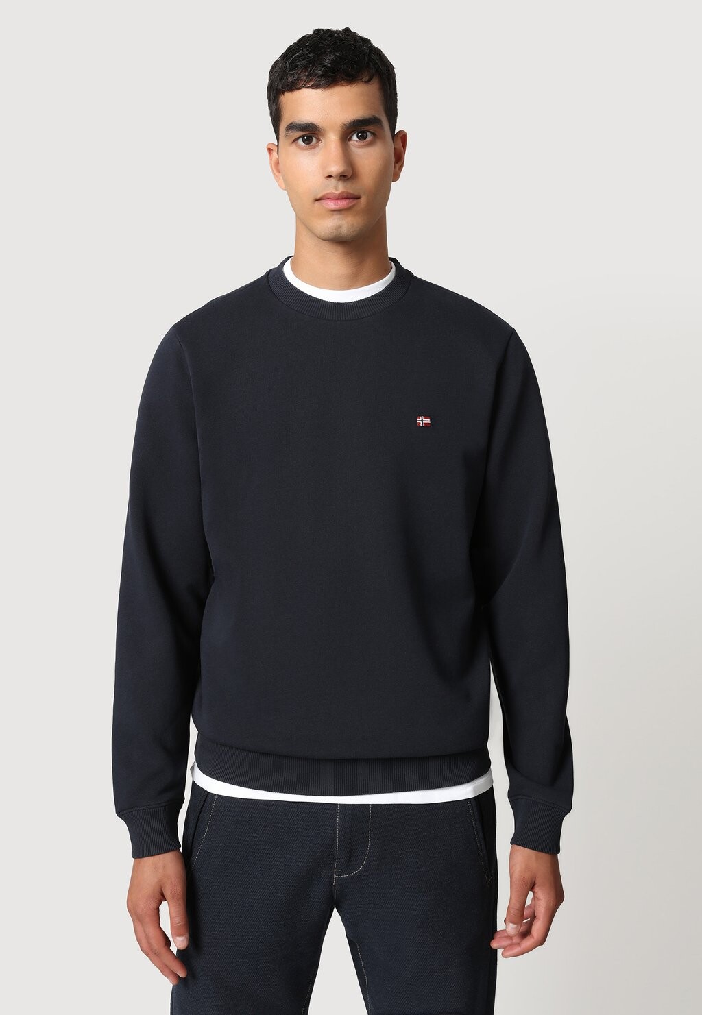 

Толстовка BALIS CREW Napapijri, темно-синий