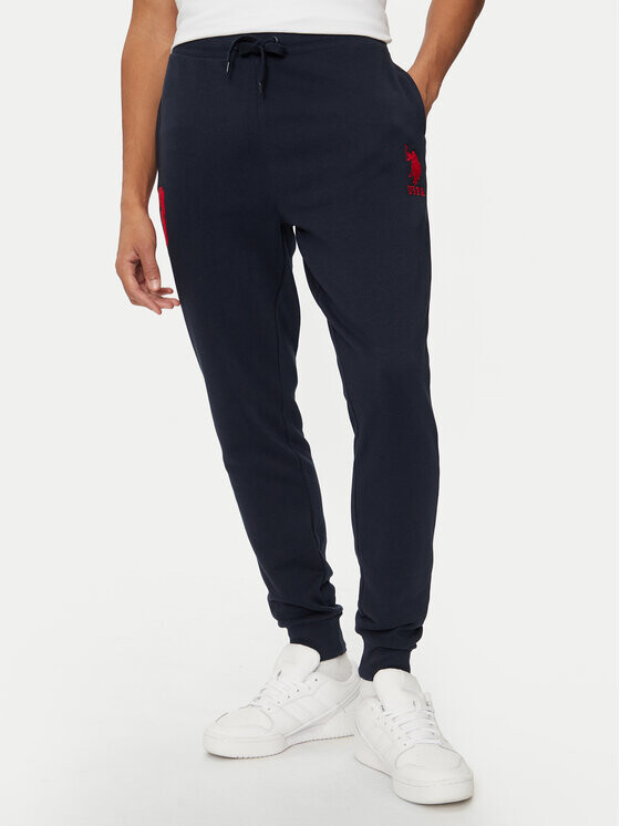

Спортивные брюки узкого кроя U.S. Polo Assn., синий