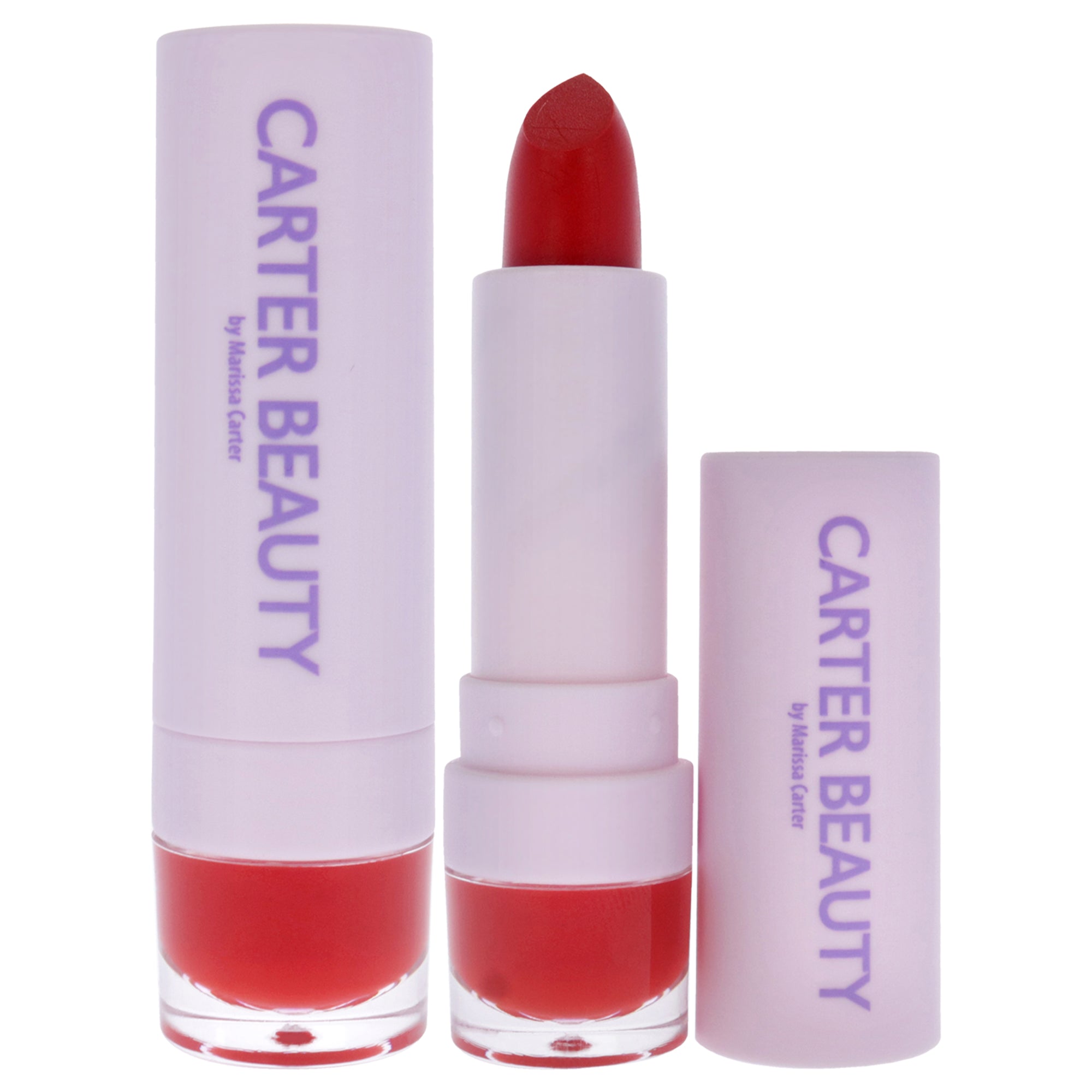 

Матовая бархатная помада Word of Mouth Velvet Matte Lipstick - Melanie от Carter Beauty для женщин - 0,16 унции, прозрачный