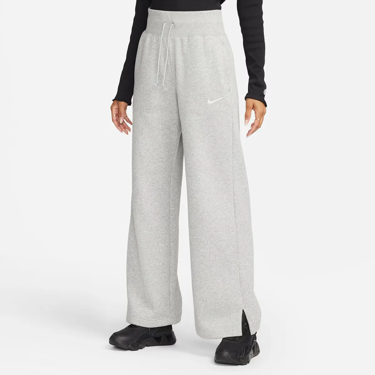 

Женские флисовые брюки Nike из феникса, серый