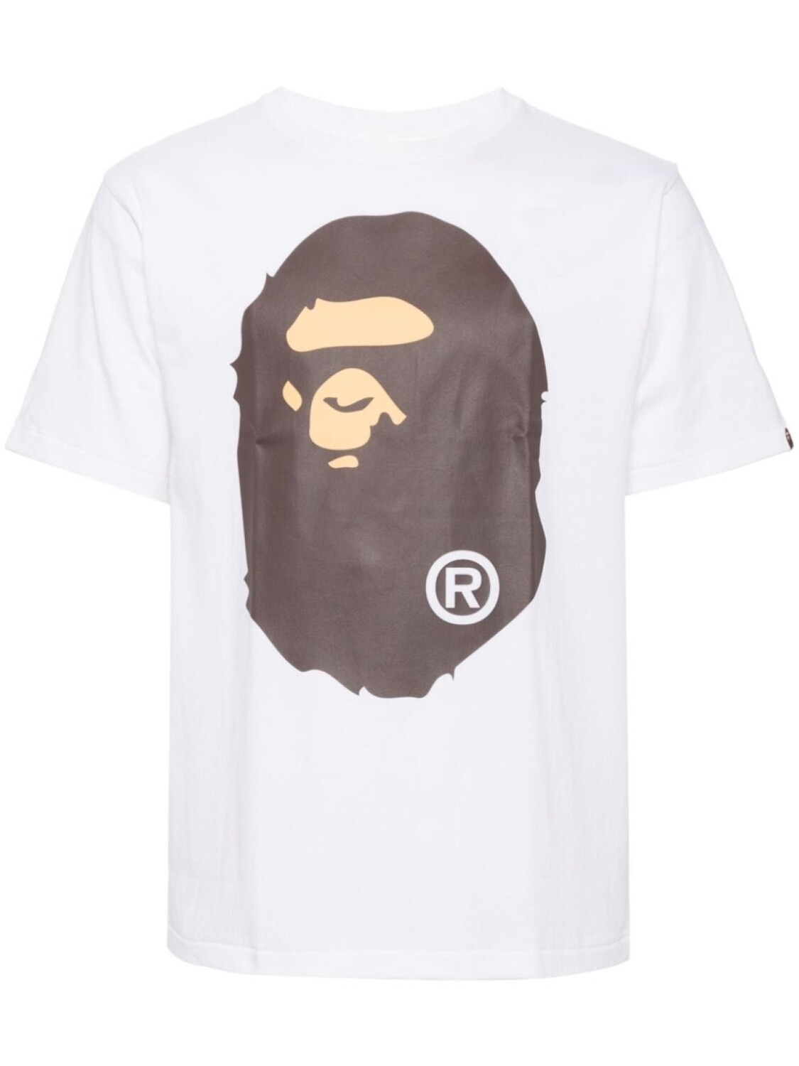 

A BATHING APE футболка с логотипом, белый