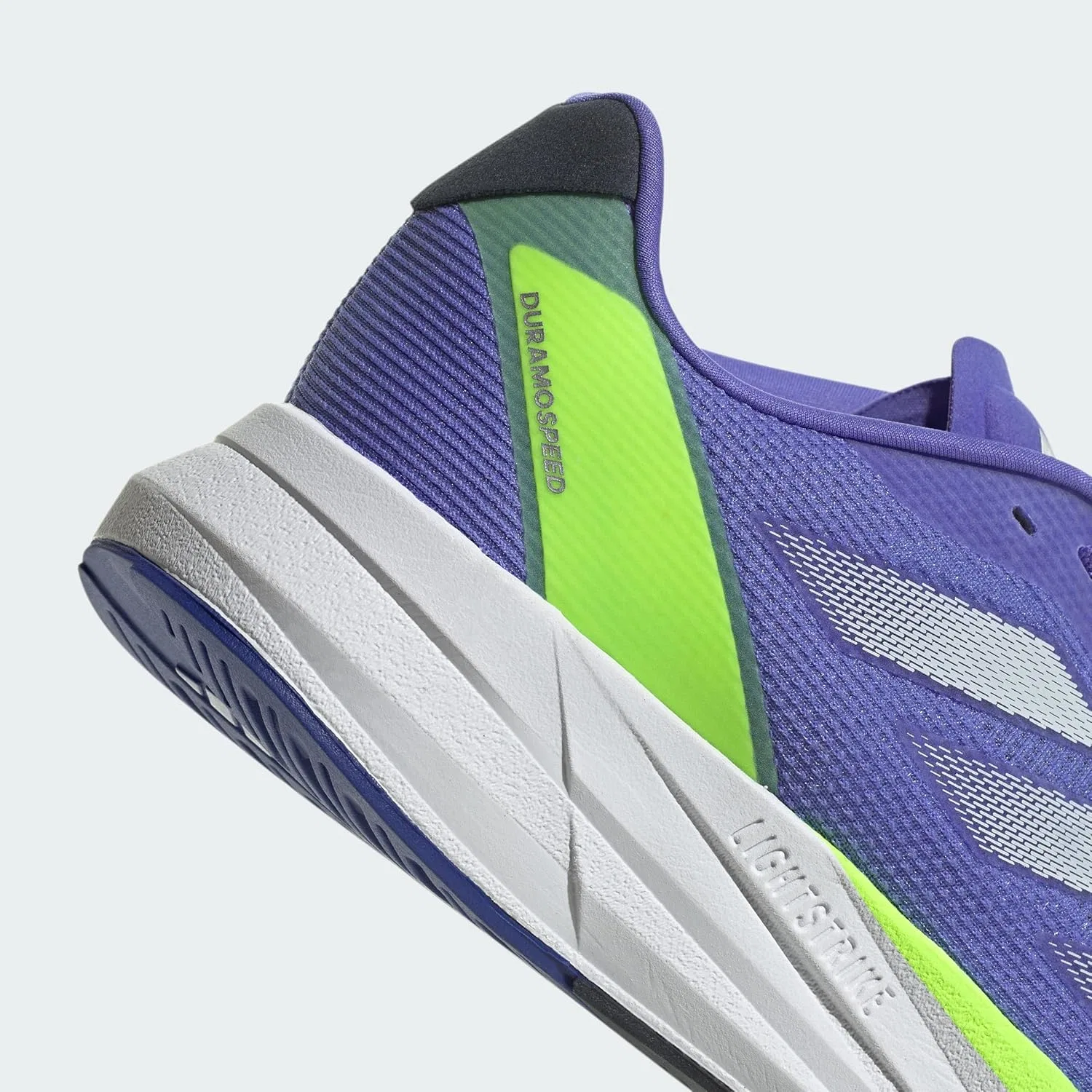 Мужские кроссовки для бега Adidas Duramo Speed, Cobalt Blue Zero Metalic Flash Aqua — фото 4