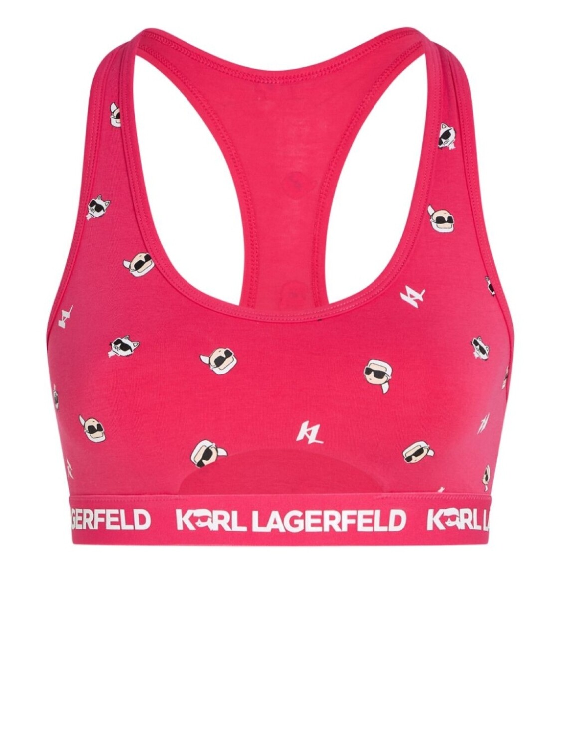 

Karl Lagerfeld бюстгальтер Ikonik 2.0 Peephole, розовый