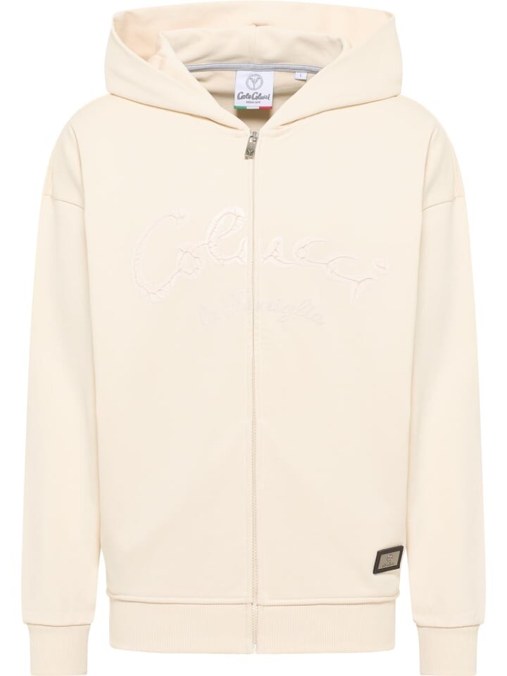 

Спортивная куртка Carlo Colucci Kapuzensweatjacke Drasigh, бежевый