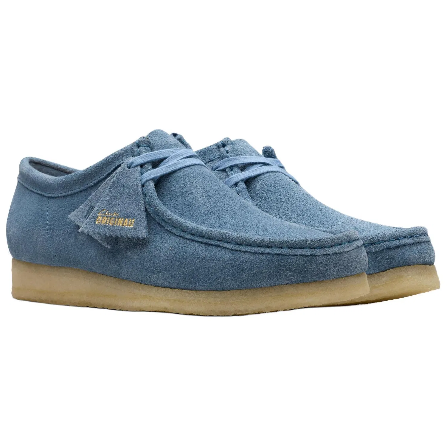 Clarks Wallabee Casual Shoes Men's Marine Blue — фото 4