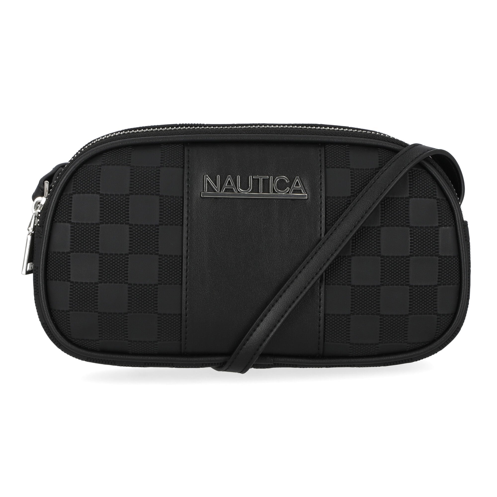 

Плетеная сумка через плечо Nautica, цвет black iron wash, Черный, Плетеная сумка через плечо Nautica, цвет black iron wash