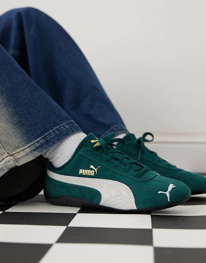 Кроссовки Speedcat OG темно-зеленого цвета Puma