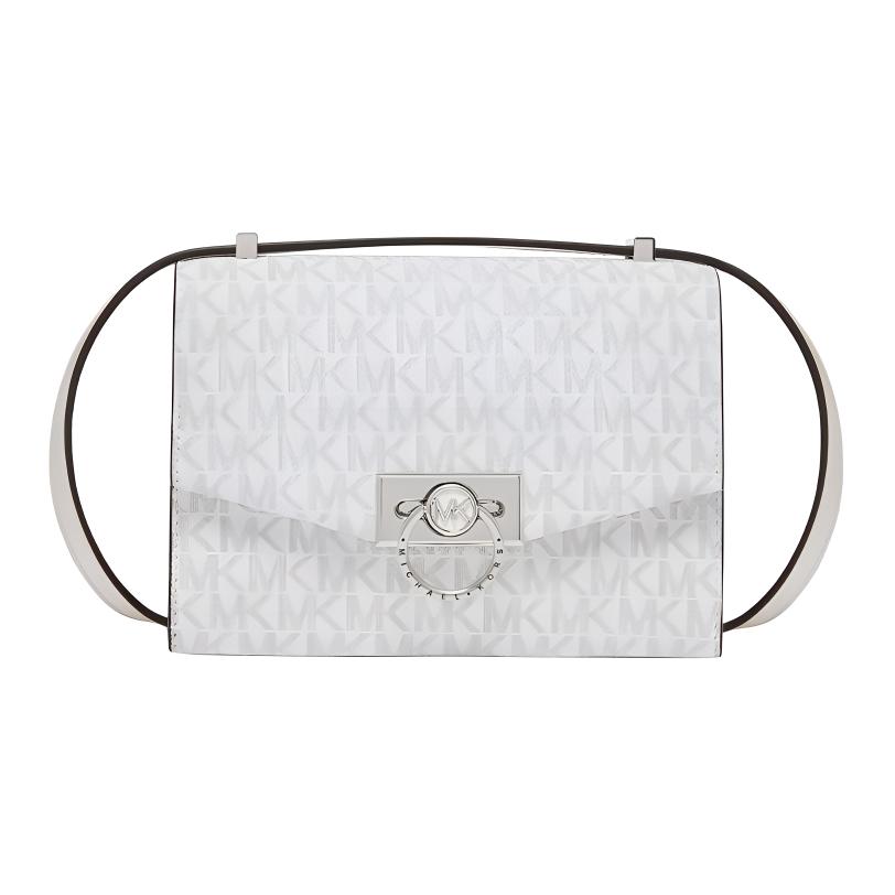 

MICHAEL KORS Сумка через плечо hendri из коровьей кожи мини женская white