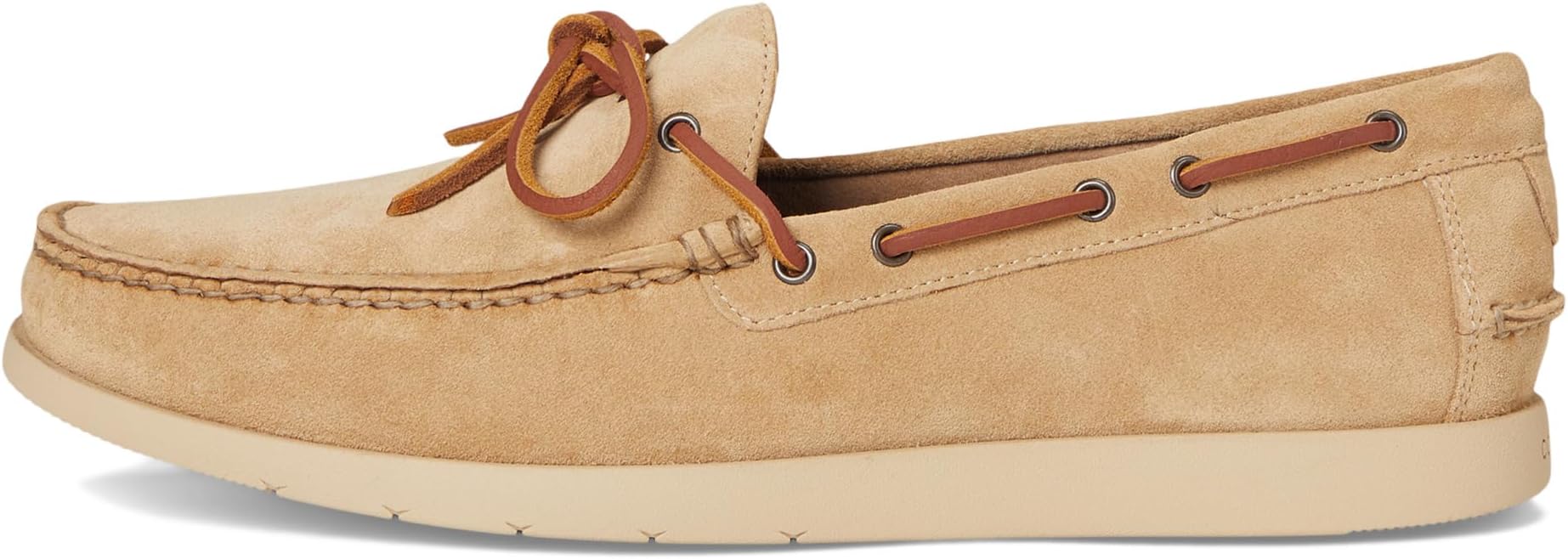 Лоферы Cole Haan Men's Brower Moc Loafers, Farro Suede/Oat Water Resistant — фото 4