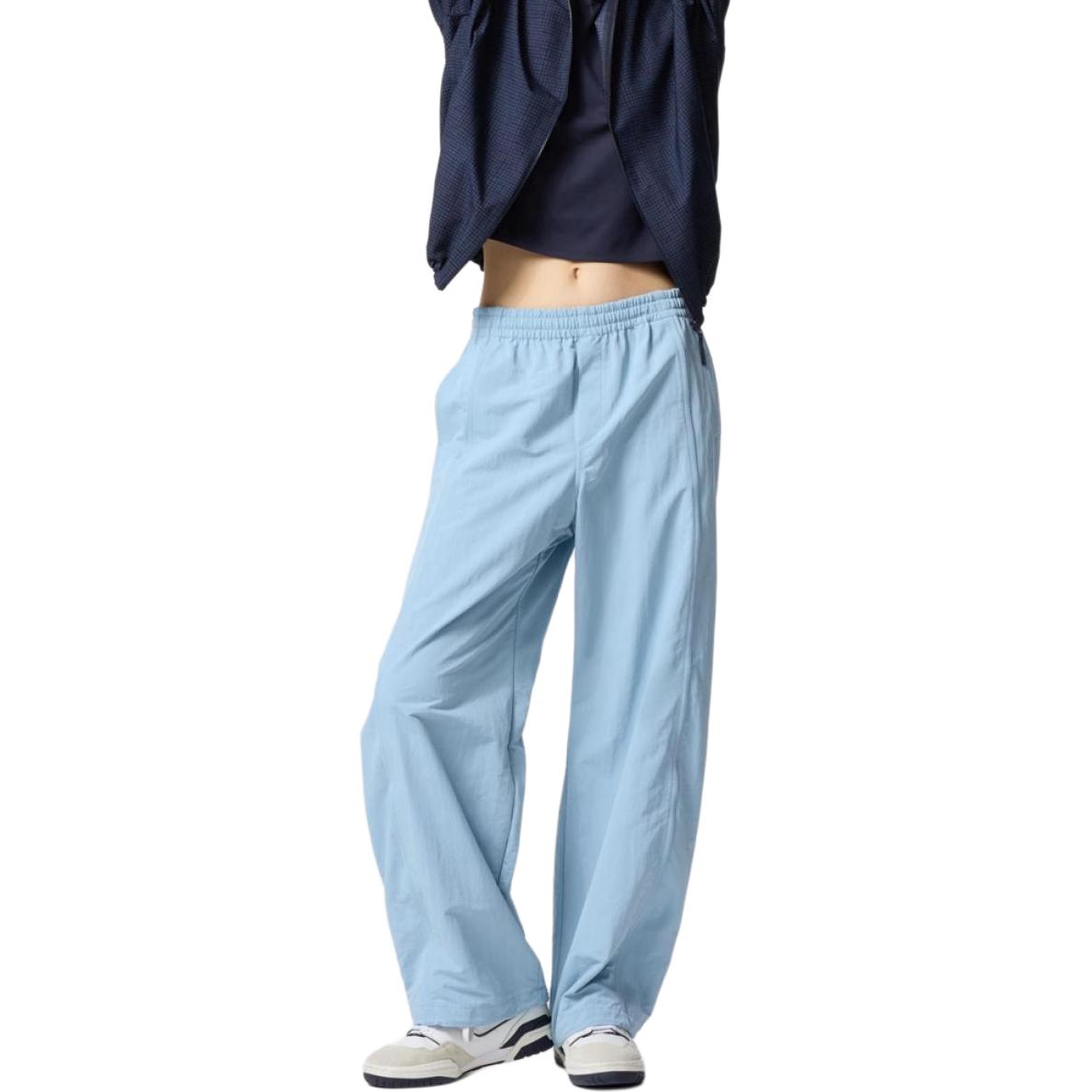 UNIQLO Повседневные брюки женские Aqua Blue — фото 3