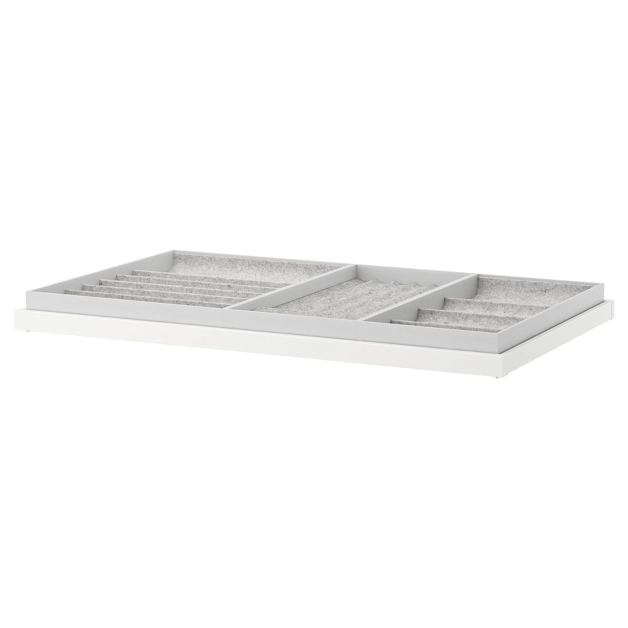 Выдвижной поднос, белый, 100х58 см, KOMPLEMENT IKEA