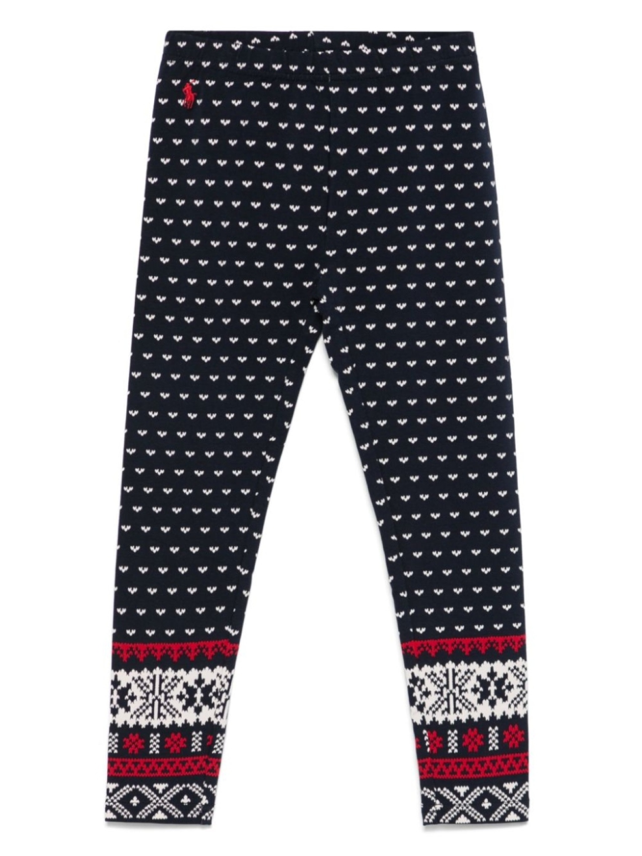 

POLO RALPH LAUREN KIDS леггинсы fair isle tstretch-джерси, синий