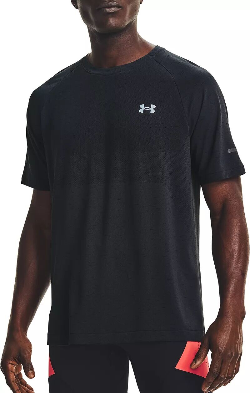 

Мужская бесшовная футболка для бега с короткими рукавами Under Armour Vanish, мультиколор