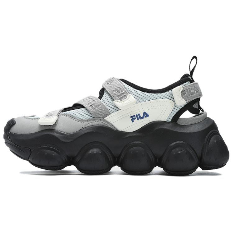 FILA Женские дышащие пляжные сандалии FRAGOLA для увеличения роста серые - кремово-серые/ледяно-серые, цвет Flint Gray/Ice Gray