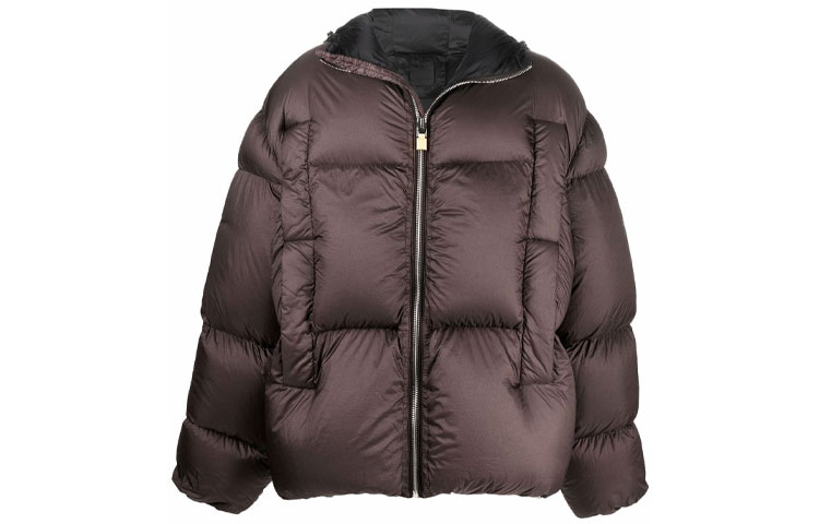 Givenchy Пуховик зимний мужской темно-коричневый, Dark Brown — фото 3