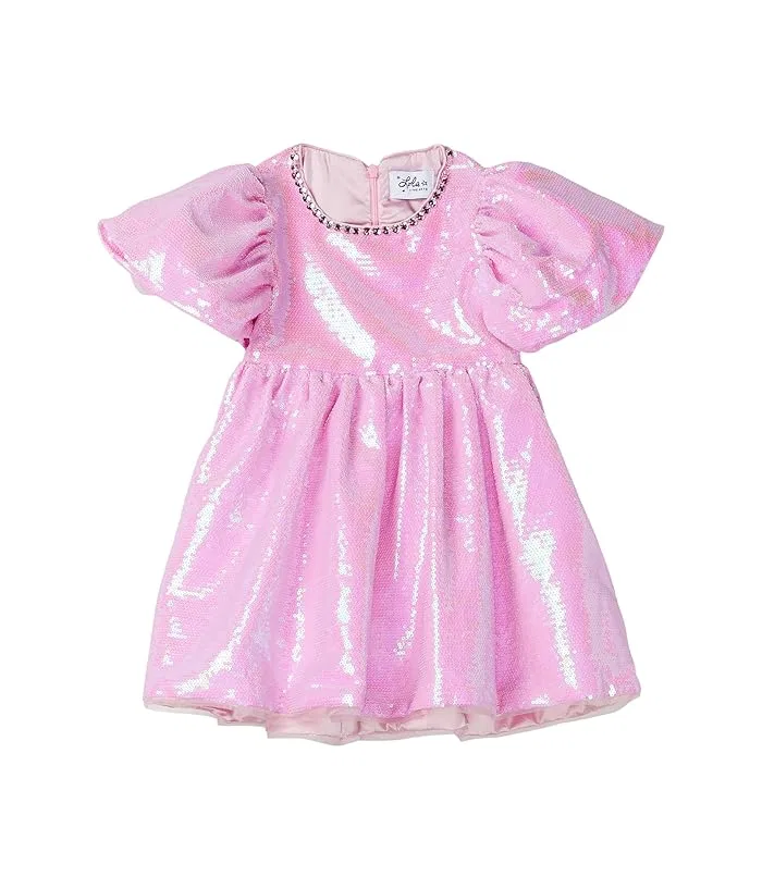 Платье с пайетками Pretty In Pink Party Lola and The Boys, Pink