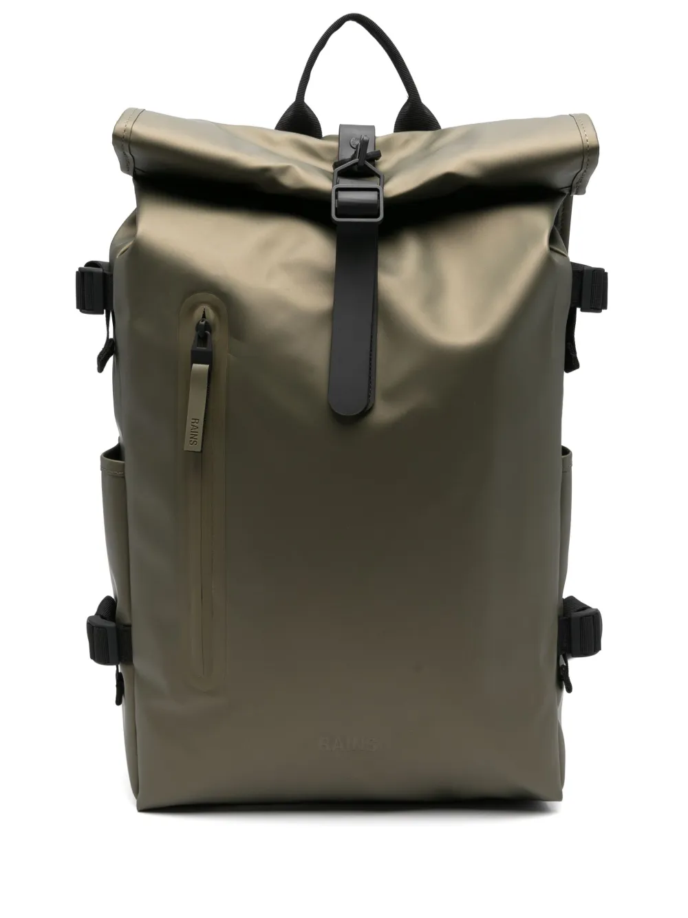 

Большой рюкзак Rolltop Rucksack Rains, зеленый