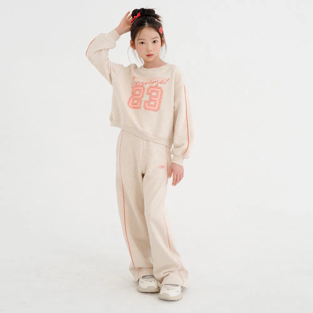 Детский комфортный свитшот Peach Piping от Brettailor