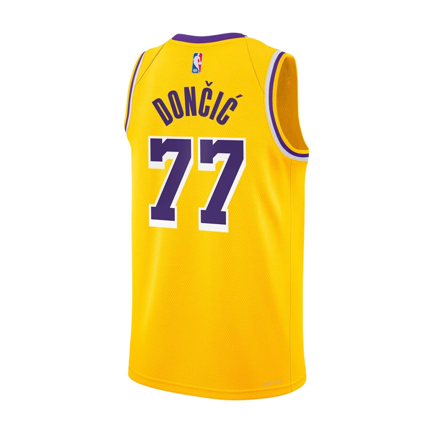 (GS) Джерси Nike Luka Dončić Los Angeles Lakers Icon Edition Swingman 'Amarillo' — фото 2