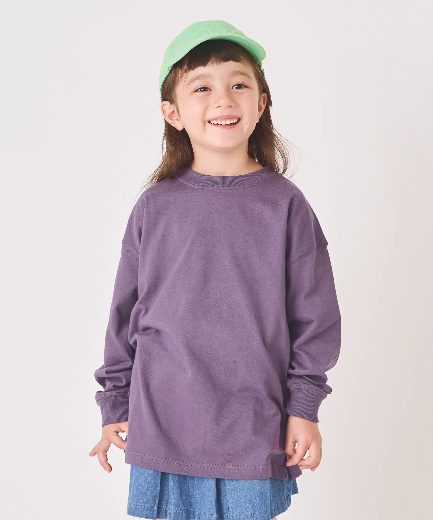 Футболка с крупным силуэтом Ever Closet, Dark Purple
