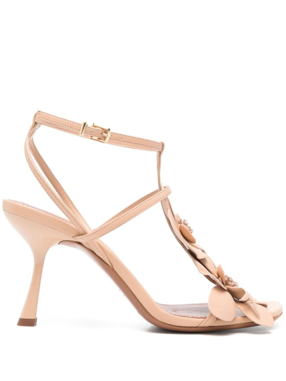 

Сандалии Orchid 100 мм ZIMMERMANN, нейтральный цвет