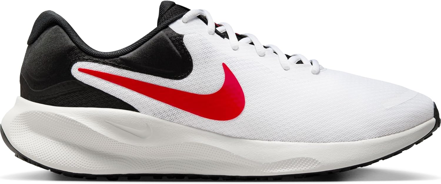 Мужские кроссовки для бега/бега Nike, 0, White Black Red — фото 3
