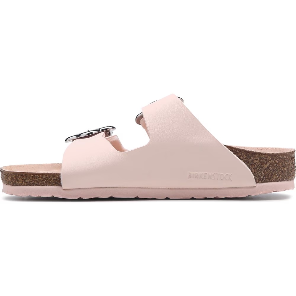 Детская сандалия с анатомической стелькой для малышей Birkenstock Arizona, pink flower — фото 3