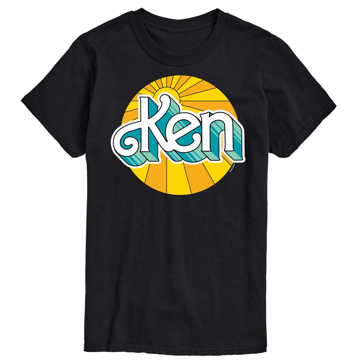 

Футболка с рисунком Big & Tall Ken Sunburst Barbie, черный