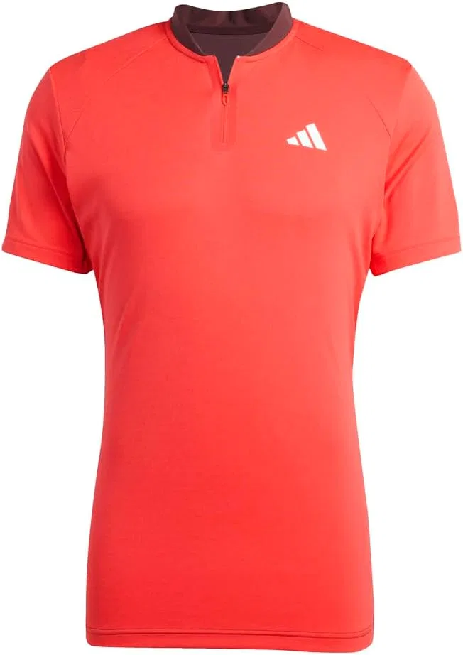 Мужская теннисная футболка adidas Freelift Pro с коротким рукавом, повседневная, красная
