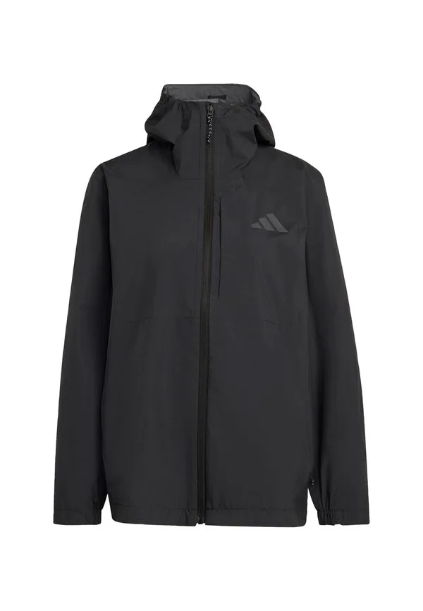 Куртка terrex multi 2.5 layer climaproof rain hardshell Adidas Terrex, Black — фото 4