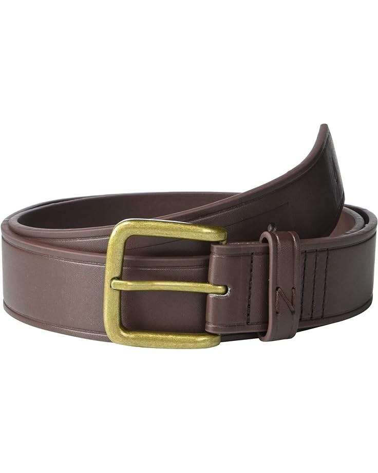 

Ремень Nixon DNA Vegan Belt, цвет Brown/Gold