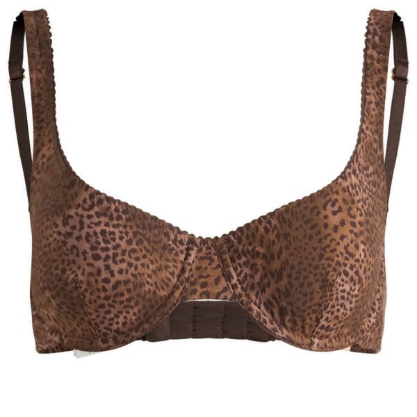 

Бюстгальтер с леопардовым принтом Fruity Booty, коричневый