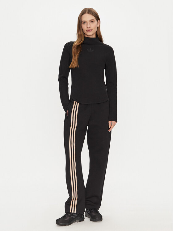 Блузка облегающего кроя Structured Interlock JJ0937 Adidas, черный — фото 2
