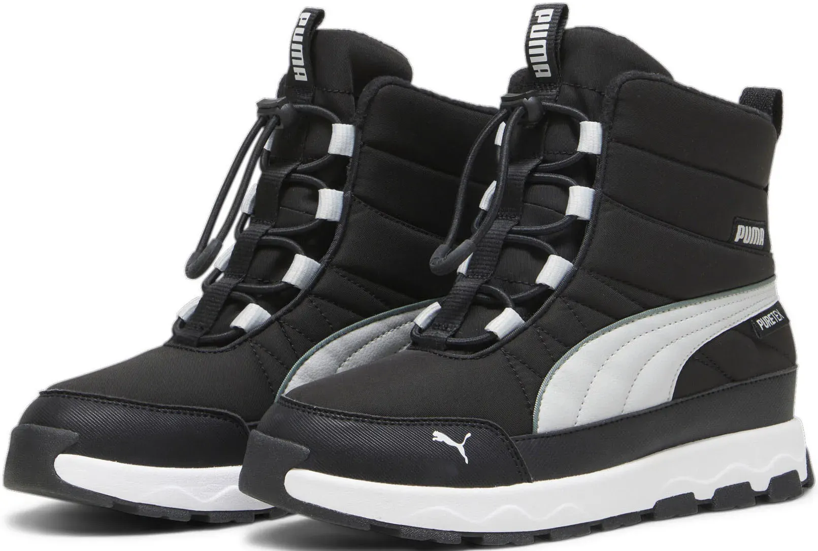 Зимние ботинки PUMA "EVOLVE BOOT PURETEX JR", водонепроницаемые, белый — фото 2