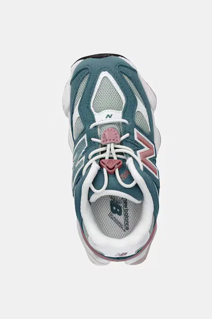 Кроссовки детские 9060 New Balance, бирюзовый — фото 4