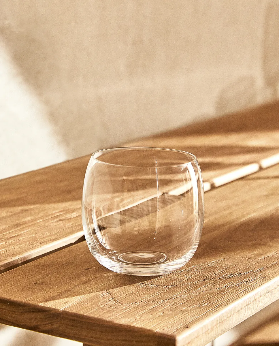 

Кристаллический стакан Zara Home, прозрачный