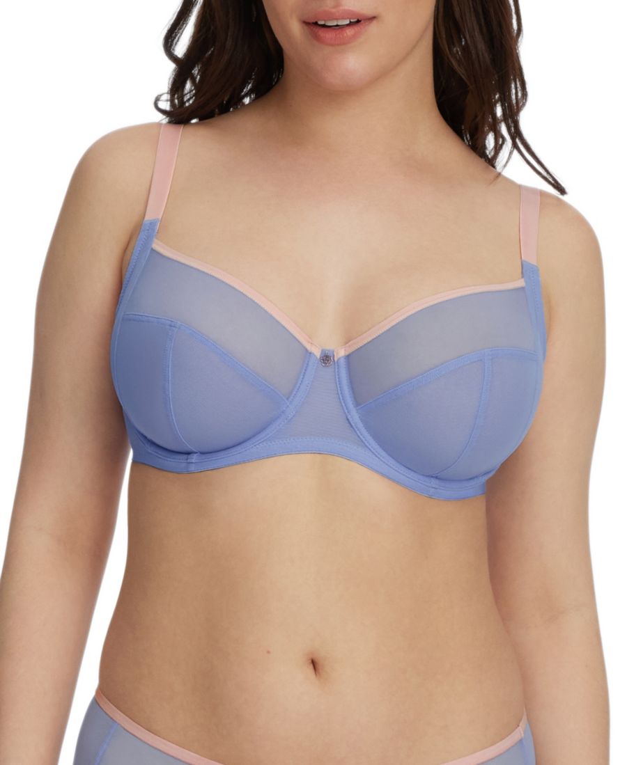 

Женский бюстгальтер Spellbound с боковой поддержкой и косточками Skarlett Blue, Blue nile/lt pink