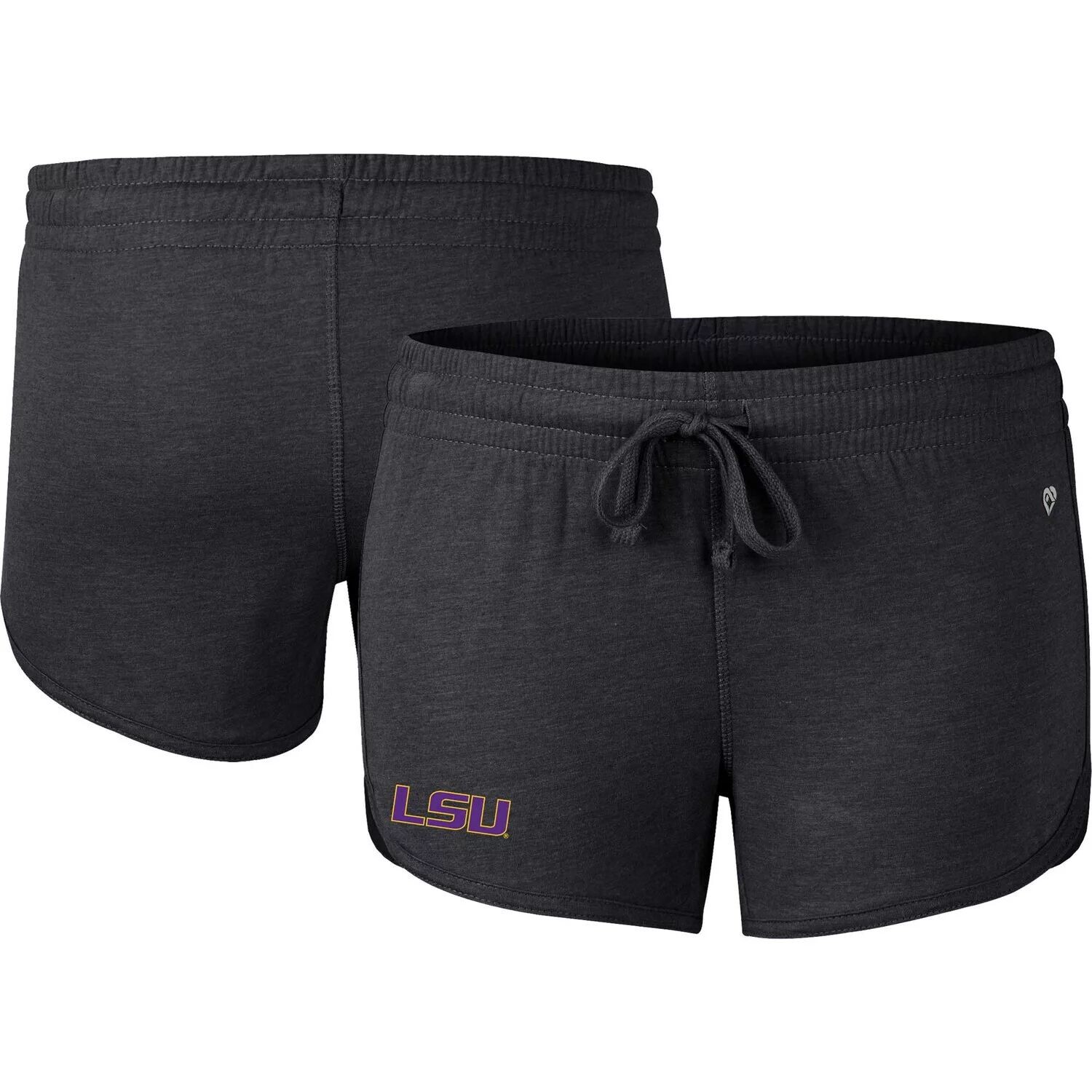 

Женские шорты Colosseum Heather Black LSU Tigers Simone Core Colosseum