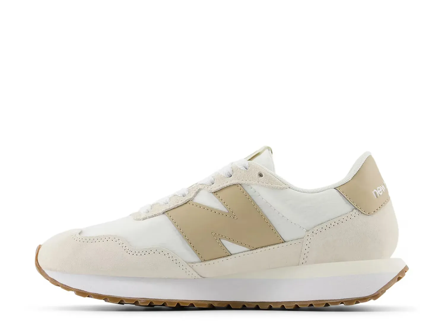 Кроссовки 237 - женские New Balance, Ivory/Beige — фото 2