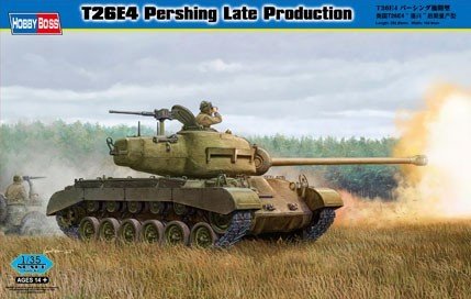 

T26E4 Першинг позднего производства Hobby Boss