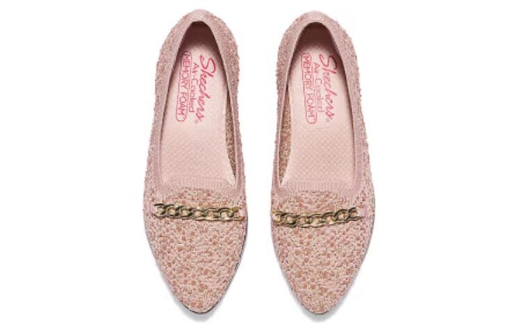 Современные удобные женские повседневные туфли женские розовые Skechers — фото 3