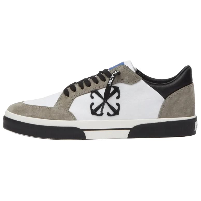 

OFF-WHITE OFF WHITE Новые низкие вулканизированные бежево-черные серо-белые, цвет Gray White